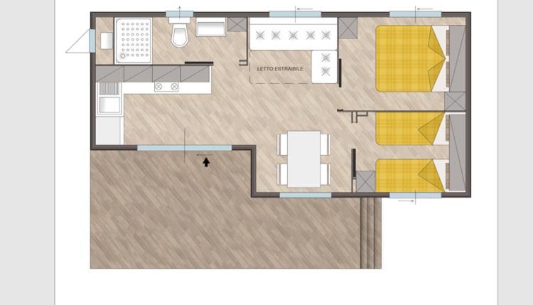 فندق Casa Mobile Gustocamp A كاوْرلي المظهر الخارجي الصورة